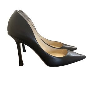 Jimmy Choo Leather Black Pumps Size 35.5